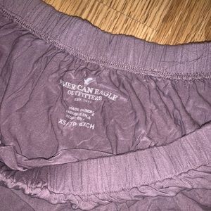 Off the shoulder soft American Eagle top